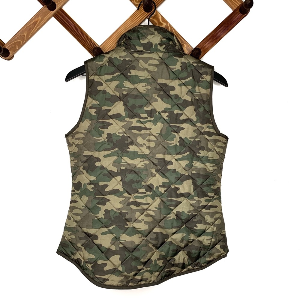 ❌SOLD CYNTHIA ROWLEY camo puffer vest - Picture 4 of 4